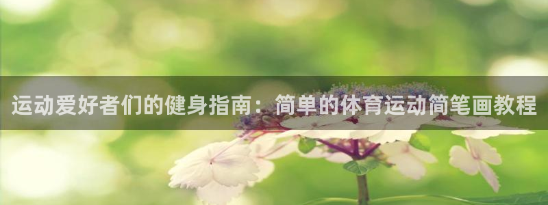 意昂5Kgame凯捷平台注册链接：运动爱好者们的健身指南：简单的体育运动简笔画教