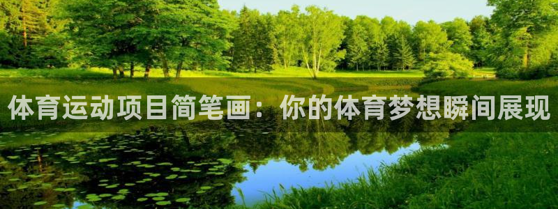意昂5Kgame集团总部：体育运动项目简笔画：你的体育梦想瞬间展现