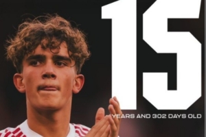 前途无量！15岁302天，道曼成阿森纳队史最年轻首发球员